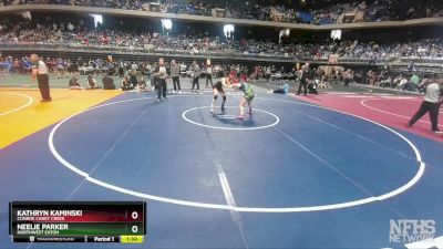 6A 132 lbs Semifinal - Neelie Parker, Northwest Eaton vs Kathryn Kaminski, Conroe Caney Creek