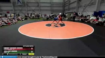 220 lbs Placement Matches (8 Team) - Henry Vander Heiden, Wisconsin Red vs William Adkins, Ohio