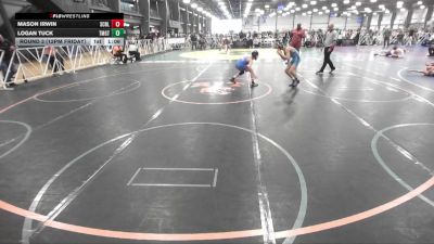 92 lbs Round 3 (12pm Friday) - Logan Tuck, Team Gotcha vs Mason Irwin, Scorpions