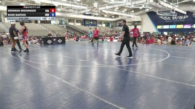 215 lbs Brennan Breisinger, Pennsylvania Blue vs Duke Bartoo, Minnesota Red