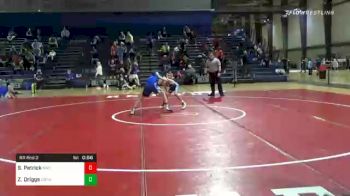 75 lbs Prelims - Sean Patrick, Spartans Wrestling Club vs Zeke Driggs, Cambridge Bears Youth Wrestling