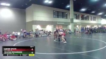 195 lbs Round 4 (6 Team) - Carter Smuck, Iowa Gold vs Trystan Richardson, Raw (Raleigh)