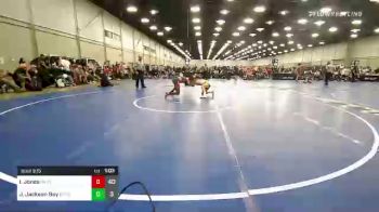 120 lbs Rr Rnd 3 - Isaiah Jones, Oklahoma Elite 14U vs Jair Jackson Bey, Best Trained USA 14U