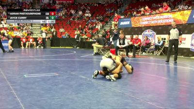 2A-126 lbs Cons. Round 5 - Adrian Phetxoumphone, Clarion-Goldfield-Dows vs Jayce Curry, Sergeant Bluff-Luton