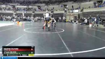 130 lbs Semis (4 Team) - Keaton Colford, Becker vs Ethan Nelson, NLS (New London/Spicer)