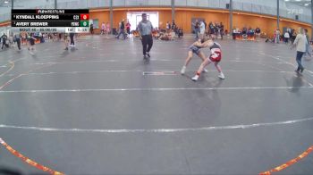 85/90/95 Round 3 - Avery Brewer, Project Destiny Wrestling Club vs Kyndall Kloepping, C2X