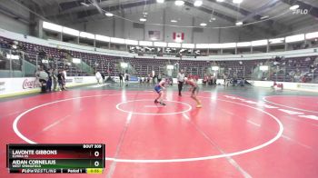 138 lbs Cons. Round 3 - Lavonte Gibbons, Elmira HS vs Aidan Cornelius, West Springfield