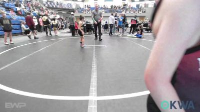 46 lbs Consi Of 4 - Pryor Arnold, Cowboy Wrestling Club vs Raiden Martinez, OKC Saints Wrestling