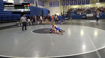 141 lbs Champ. Round 1 - Owen Becker, Wisconsin-Platteville vs Aaron Boone, Loras