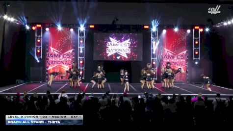 Koach Allstars - Theta [2026 L3 Junior - D2 - Medium DAY 1] 2026 JAMfest Cheer Super Nationals