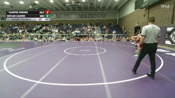 135 lbs Champ. Round 2 - Harper Fenner, Scottsbluff Girls vs Brylee Caster, Newcastle