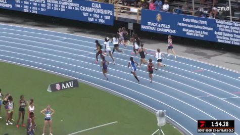 Youth Girls' 800m, Finals 1 - Age 17-18