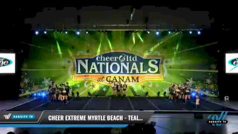 Cheer Extreme Myrtle Beach - Teal Envy [2021 L2 Senior - Small Day 2] 2021 Cheer Ltd Nationals at CANAM