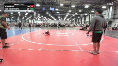 75 lbs Rr Rnd 2 - AJ Maresca, Revival Riddlers - MS vs Reid Silverthorn, Mat Warriors Yellow MS - MS