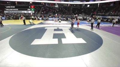 I-165 lbs 3rd Place Match - William Wood, Brockport vs Luke Ryan, Fox Lane