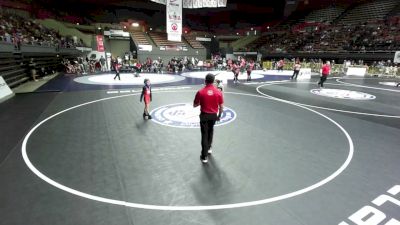 49 lbs Cons. Sub-rd Of 16 - Cooper Bradford, Run To Danger Wrestling vs Benjamin Faktorovich, LAWC