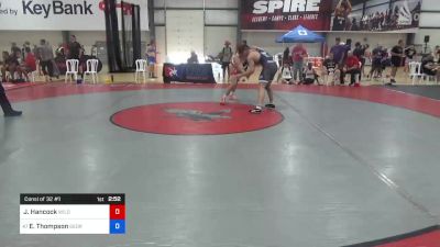 79 kg Consi Of 32 #1 - Joey Hancock, Wildcat Elite vs Eric Thompson, Georgia