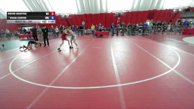 150 lbs Cons. Round 2 - Devin Wudtke, Wittenberg-Birnamwood vs Evan Curtis, Dubuque Wrestling Club