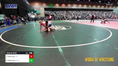 160 lbs Consi Of 16 #2 - Jacob Herring, Live Oak High School vs Saul Ramirez, Exeter X-Men