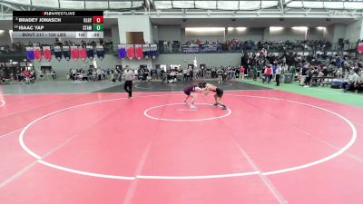 120 lbs Consi Of 8 #1 - Bradey Jonasch, Killingly vs Isaac Yap, Stamford