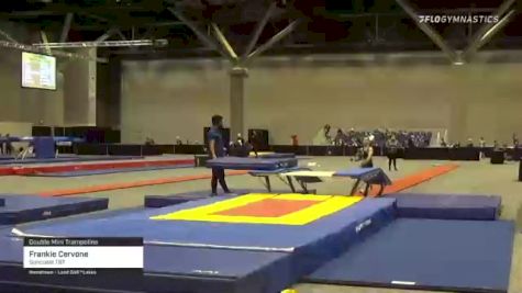 Frankie Cervone - Double Mini Trampoline, Suncoast T&T - 2021 USA Gymnastics Championships