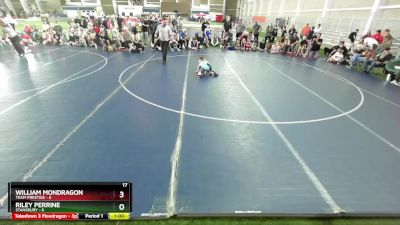 53 lbs Semis & 1st Wrestleback (8 Team) - Riley Perrine, Stansbury vs William Mondragon, Team Prestige