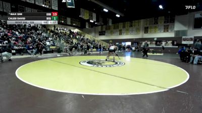 138 lbs Cons. Round 4 - David Sanchez, South Bakersfield vs Josue Mejia, Valley View