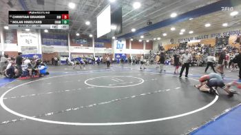 138 lbs 5th Place Match - Christian Granger, Rim Of The World vs Nolan Himelfarb, Chaminade