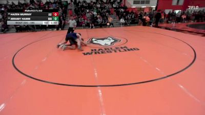 190 lbs Champ. Round 2 - Hazen Murray, St. Charles (EAST) vs Jeramy Hamm, Niles (NOTRE DAME)