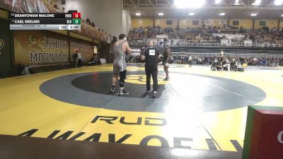 285 lbs Round Of 16 - Deantowan Malone, Father Ryan vs Cael Mielnik, Blair Academy