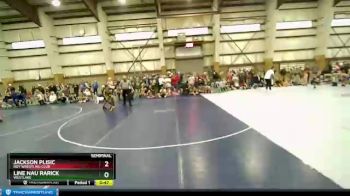 52 lbs Semifinal - Line Nau Rarick, Westlake vs Jackson Plisic, Roy Wrestling Club