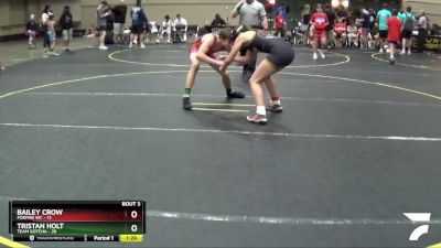 125 lbs Round 1 (6 Team) - Bailey Crow, Foxfire WC vs Tristan Holt, Team Gotcha