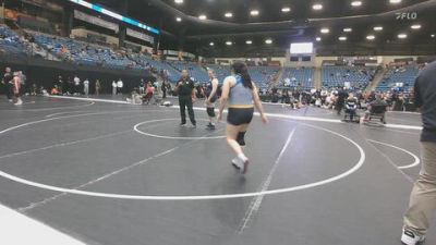 207 lbs Cons. Round 3 - Rebekah Garcia, Central Christian College vs Abby Angelly, Rose State College