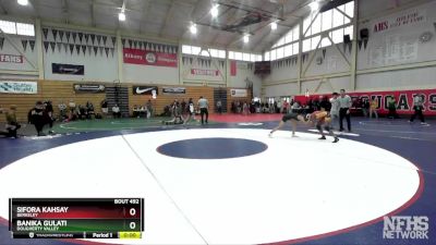 110 (112) Cons. Round 2 - Banika Gulati, Dougherty Valley vs Sifora Kahsay, Berkeley