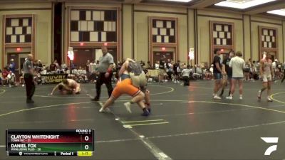 220 lbs Round 3 (6 Team) - Clayton Whitenight, Town WC vs Daniel Fox, Wyalusing Plus