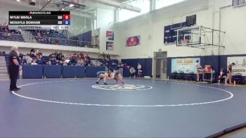 138 lbs Quarterfinal - Mylei Seigla, Southern Oregon University vs Mckayla Bonham, Eastern Oregon University