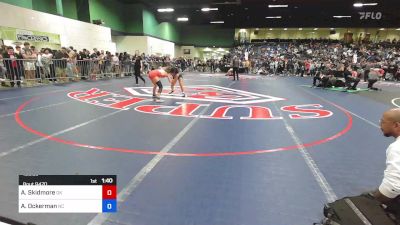 100 lbs Consi Of 8 #2 - Alexandria Skidmore, OK vs Anna Ockerman, NC