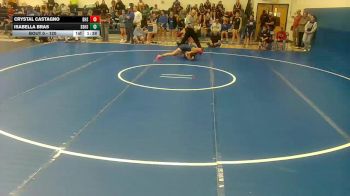 120 lbs Round 1 - Isabella Bras, St David vs Crystal Castagno, Benson High School
