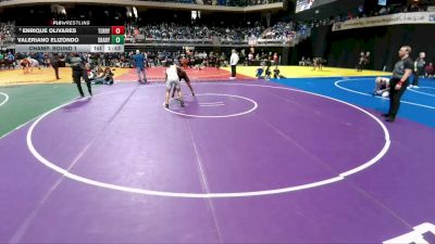 5A 138 lbs Champ. Round 1 - Enrique Olivares, Rosenberg Terry vs Valeriano Elizondo, Mission Sharyland