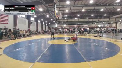 123 lbs Round 5 (12 Team) - Gabe Benyo, Mat Assassins White vs Mason Messner, Parabellum