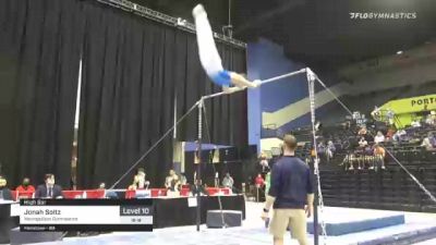 Jonah Soltz - High Bar, Metropolitan Gymnastics - 2021 USA Gymnastics Development Program National Championships