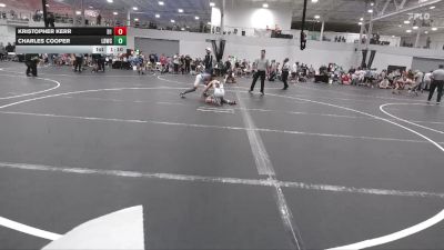 106 lbs Quarterfinals (8 Team) - Charles Cooper, LBWC vs Kristopher Kerr, Division-1