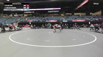 160 lbs Cons. Round 4 - 4 Micah Fisher, Cumberlands vs Kylee Tait, Campbellsville