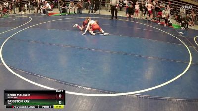 67 lbs 5th Place Match - Knox Mauger, WESTLAKE vs Brigston Kay, JWC