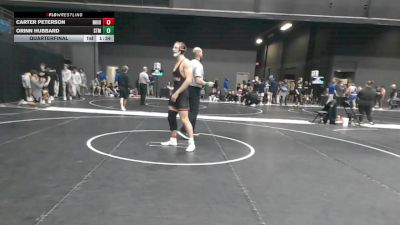 184 lbs Quarterfinal - Orinn Hubbard, University Of Saint Mary (KS) vs Carter Peterson, Northwestern (Iowa)
