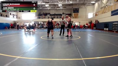 285 lbs Round 3 (6 Team) - Logan Buchanan, Barton vs Jude Beers, Northeast Oklahoma