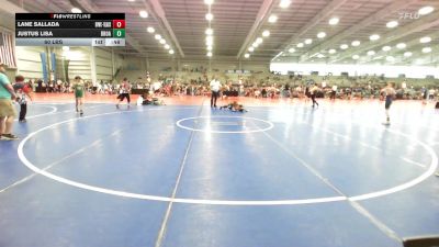 60 lbs Rr Rnd 2 - Lane Sallada, Buffalo Valley Wrestling Club EL Blue vs Justus Lisa, Broad Axe 2