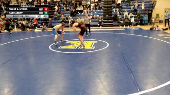 165 lbs 3rd Place Match - Chase A. Myers, Omaha Westside vs Kade Abbey, Kearney