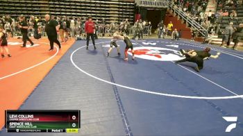 70 lbs Champ. Round 2 - Levi Collins, Casper Wrestling Club vs Spence Hill, Cody Wrestling Club