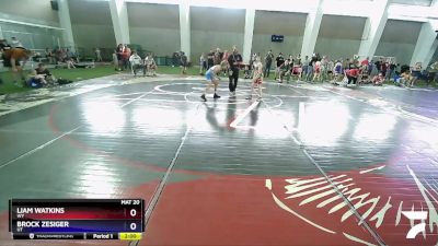 74 lbs Quarterfinal - Liam Watkins, WY vs Brock Zesiger, UT